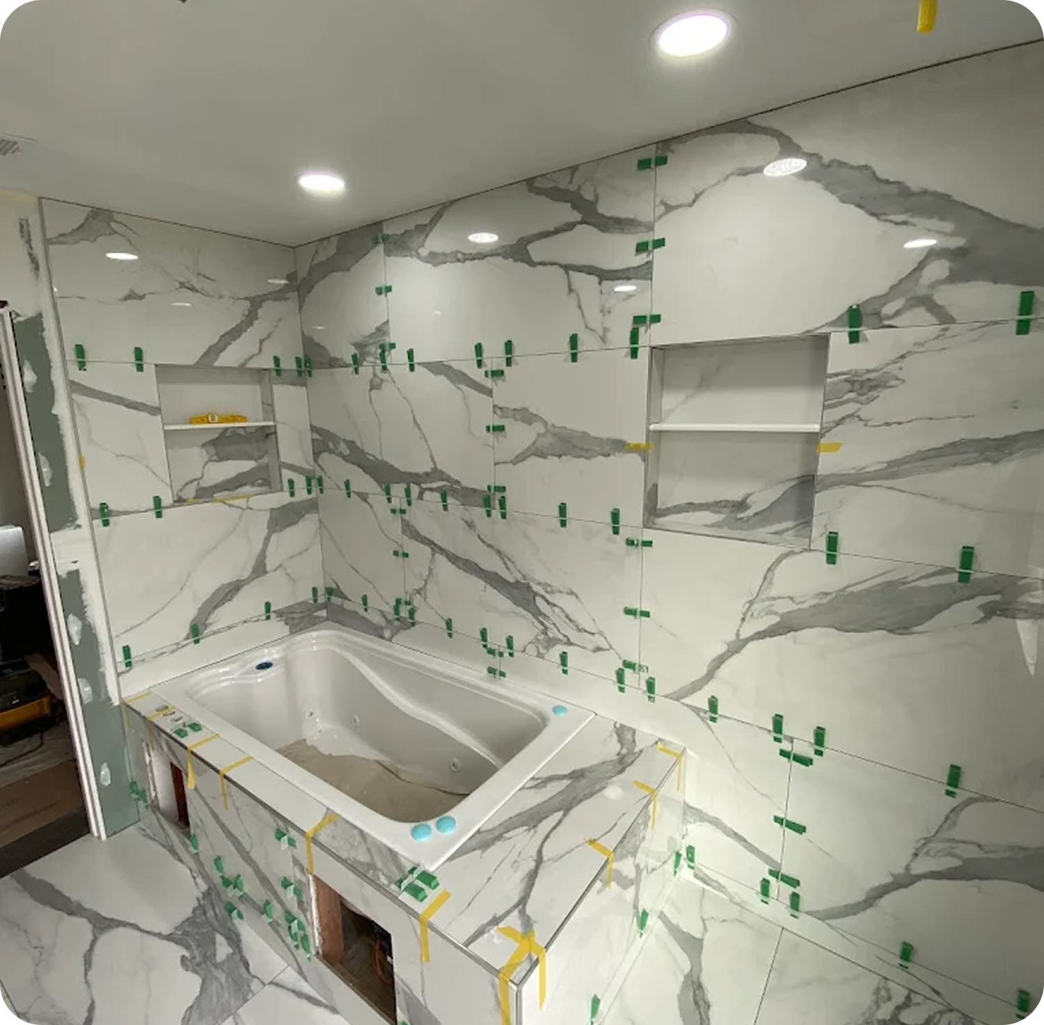 bathroom remodeling process