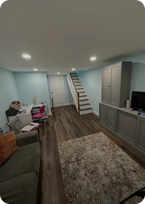 Basement remodeling