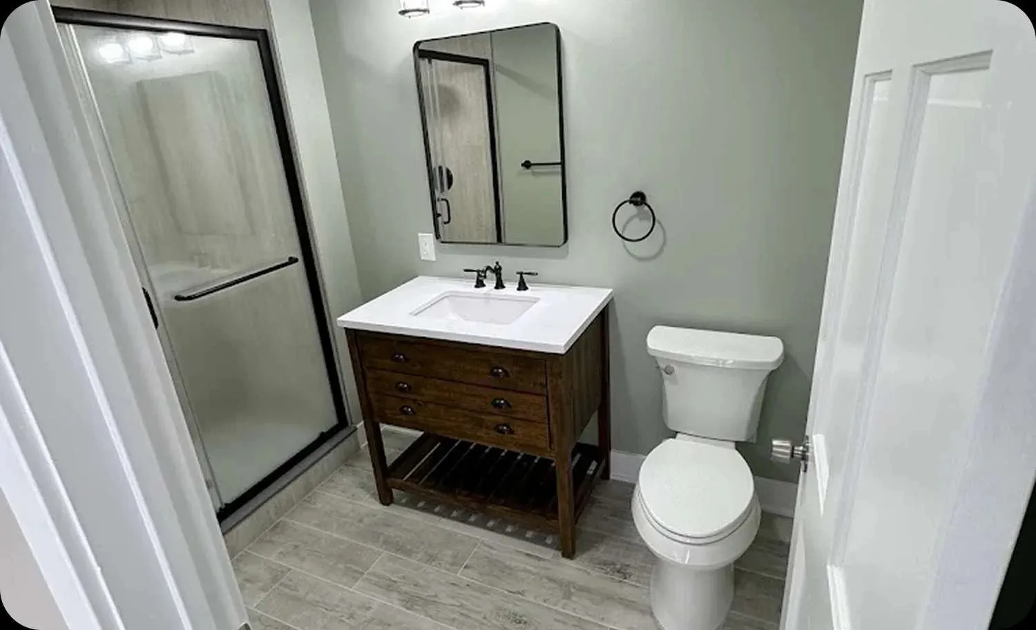 Bathroom remodeling