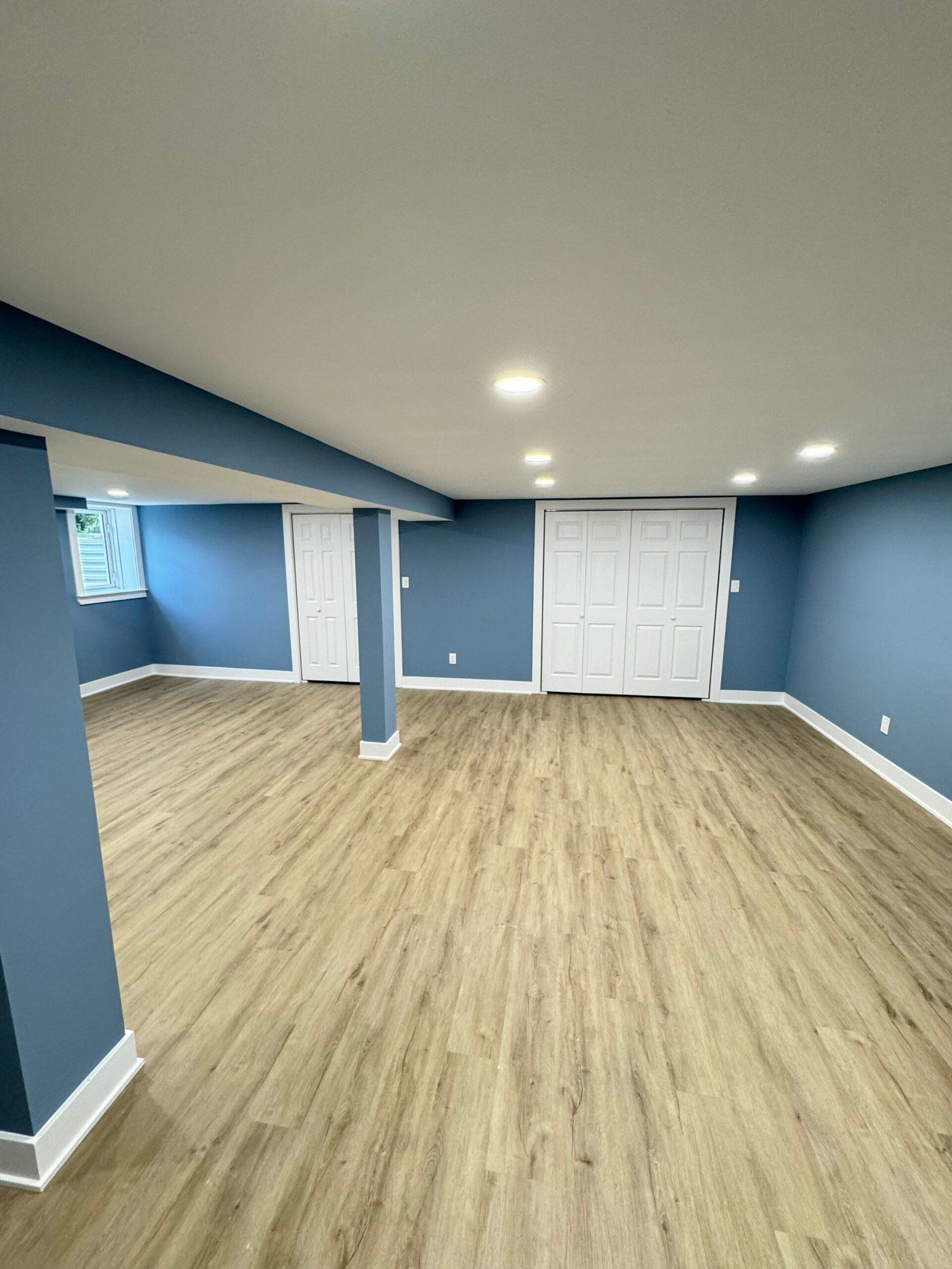 remodeling project after completion