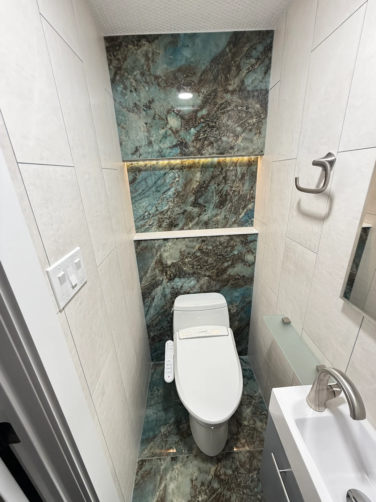 modern bathroom remodel