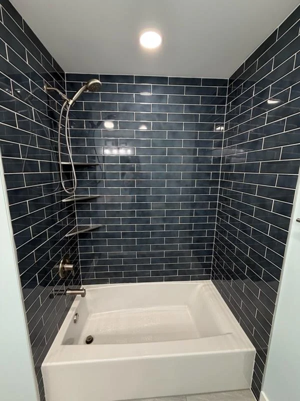 modern bathroom shower remodel