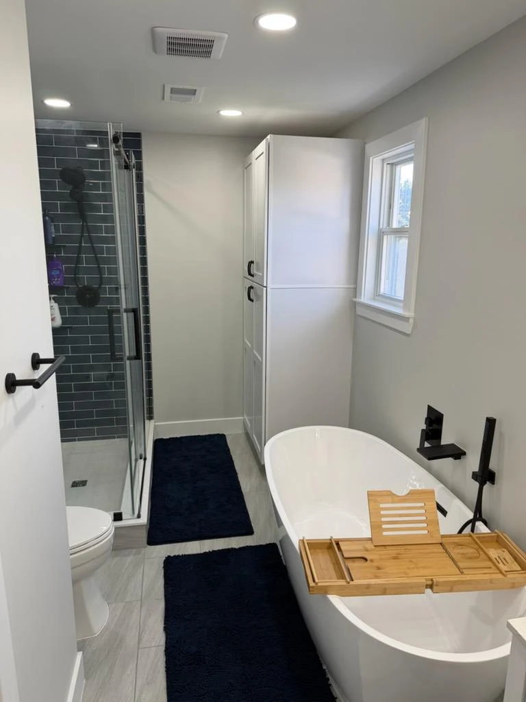 modern bathroom remodel